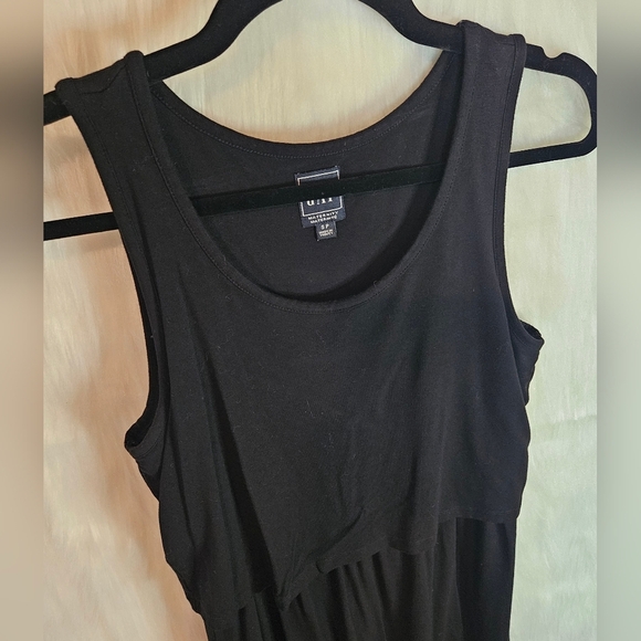 Gap Maternity Elegant Black Sleeveless Dress - Picture 3 of 7